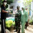 Beri Dukungan Moril, Brigjen TNI Ronny Kunjungi Warga Yang Isolasi Mandiri