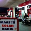 Solar Langka dan Tidak Bisa Dibeli Gunakan Drum, Masyarakat Perhuluan Terancam Gelap Gulita