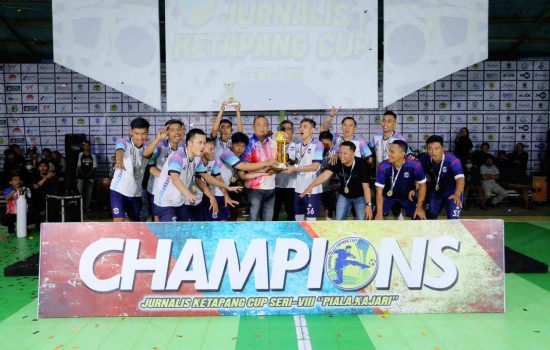Sukses Digelar, Sekda Alexander Wilyo Resmi Tutup Turnamen Jurnalis Ketapang Cup Seri VIII