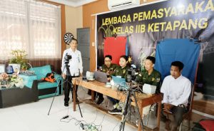 Lapas Ketapang Rekam e-KTP Warga Binaan Jelang Pemilu 2024