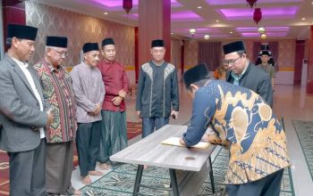 Wakil Bupati Ketapang Hadiri Pengukuhan Pengurus Fardu Kifayah Masjid Agung Al-Ikhlas 