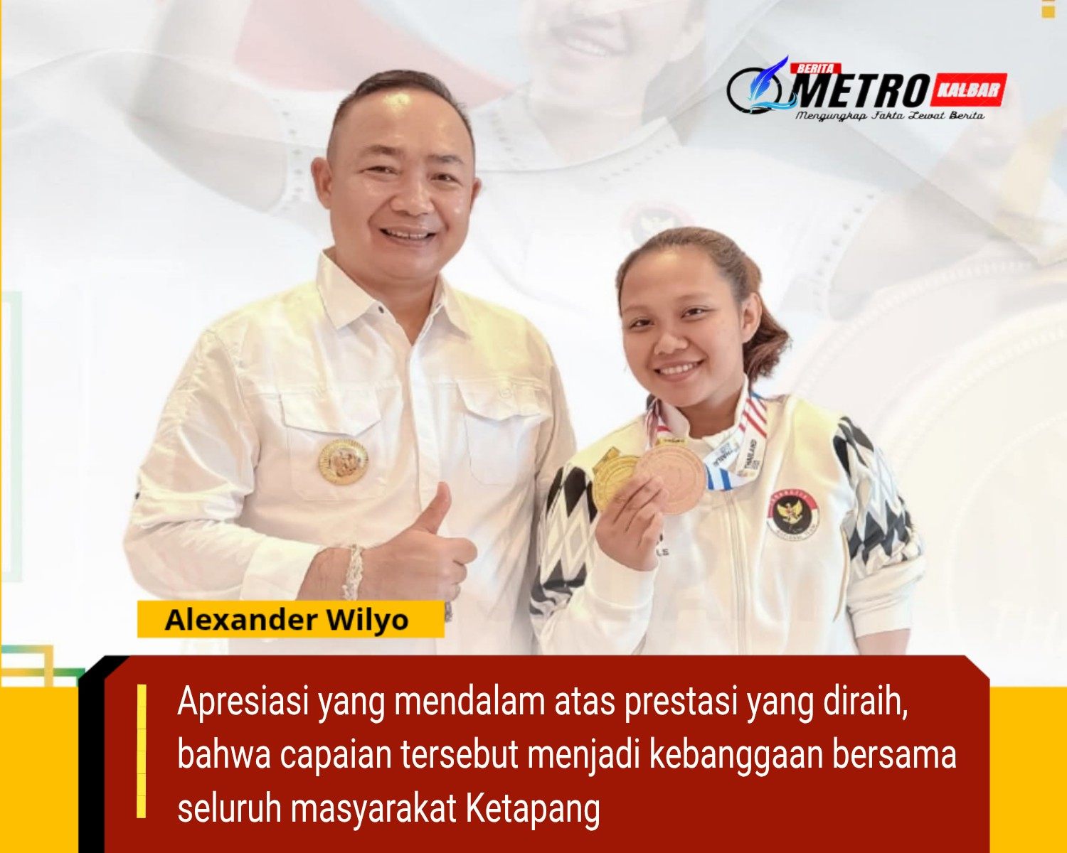 Bupati Alex Apresiasi Atlet Paralympic Peraih Medali Asean Para Games ...